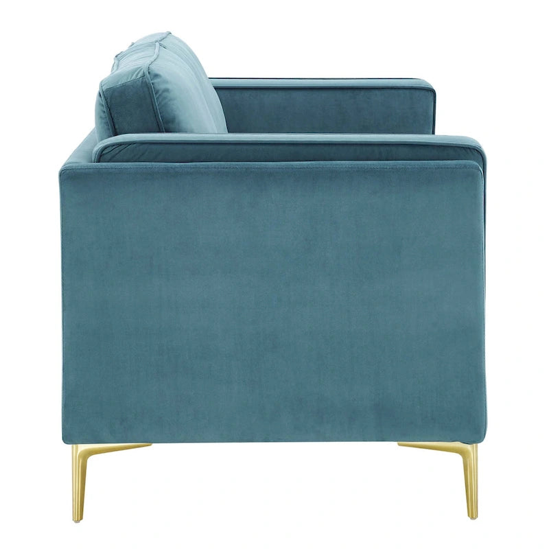 Canapé en velours