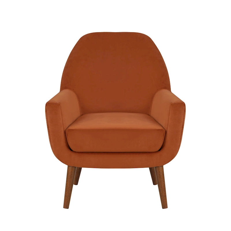 Fauteuil médiéval en velours