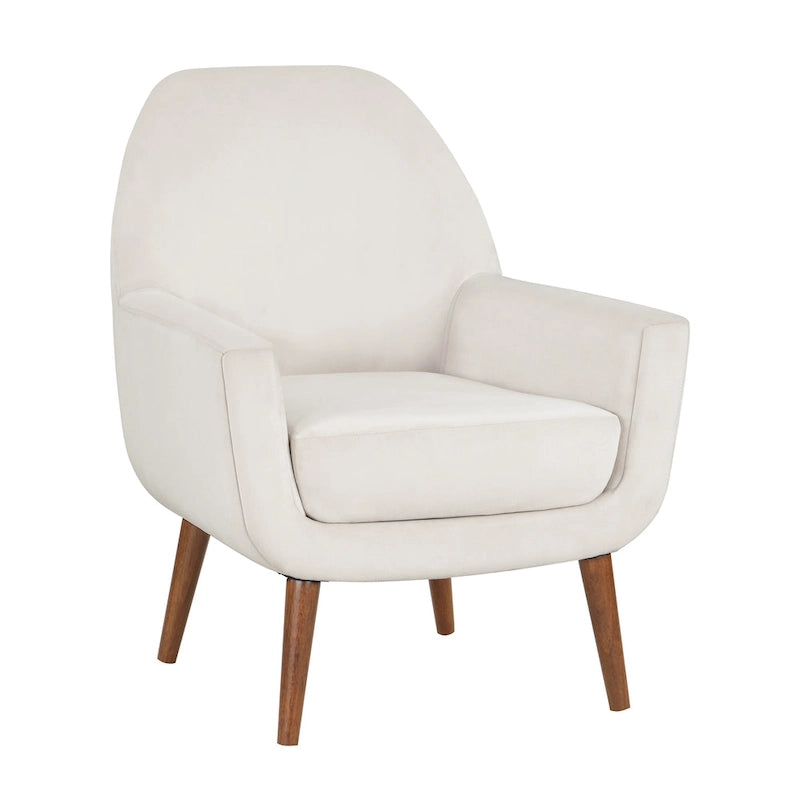 Fauteuil médiéval en velours