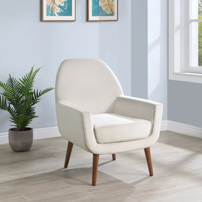 Fauteuil médiéval en velours