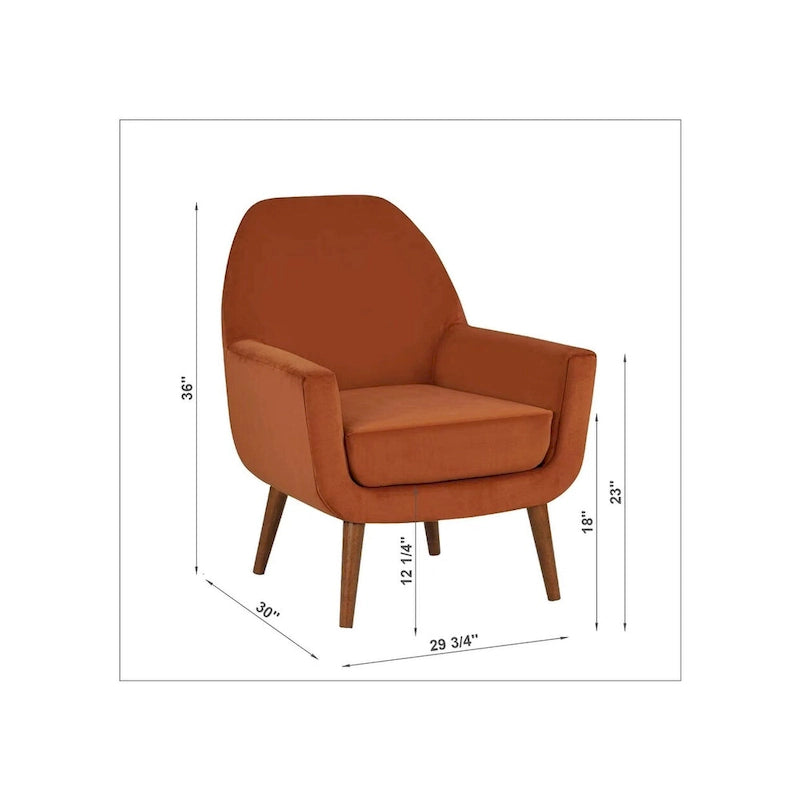 Fauteuil médiéval en velours