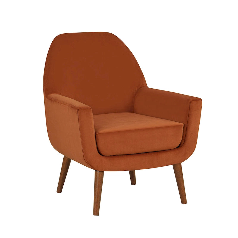 Fauteuil médiéval en velours