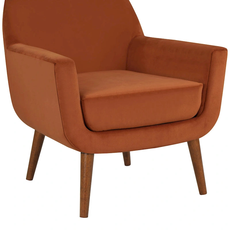 Fauteuil médiéval en velours