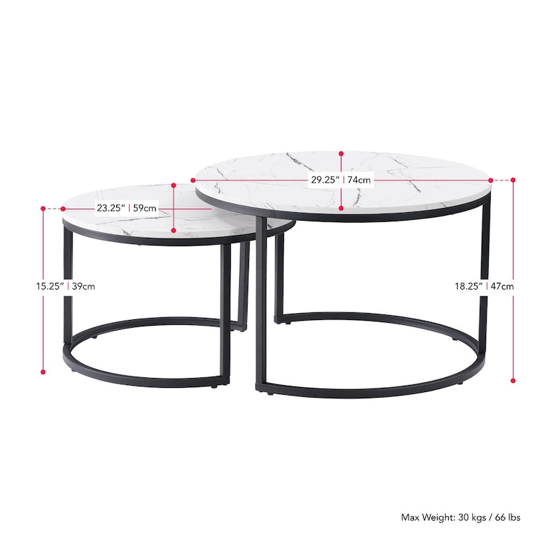 Tables basses gigognes