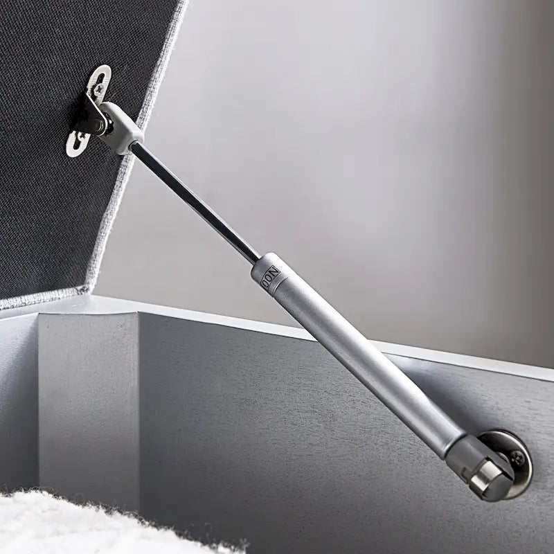 Banc de rangement relevable à base en X en filigrane de diamant miroir