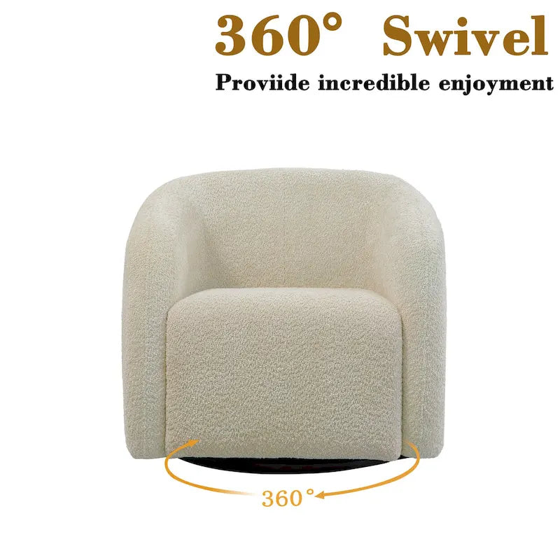 Fauteuil pivotant à dossier incurvé 31,7W (lot de 2)