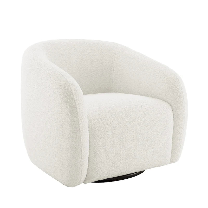 Fauteuil pivotant à dossier incurvé 31,7W (lot de 2)