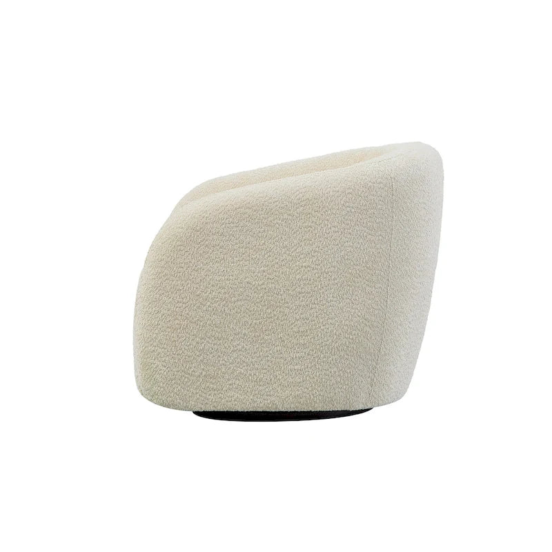 Fauteuil pivotant à dossier incurvé 31,7W (lot de 2)