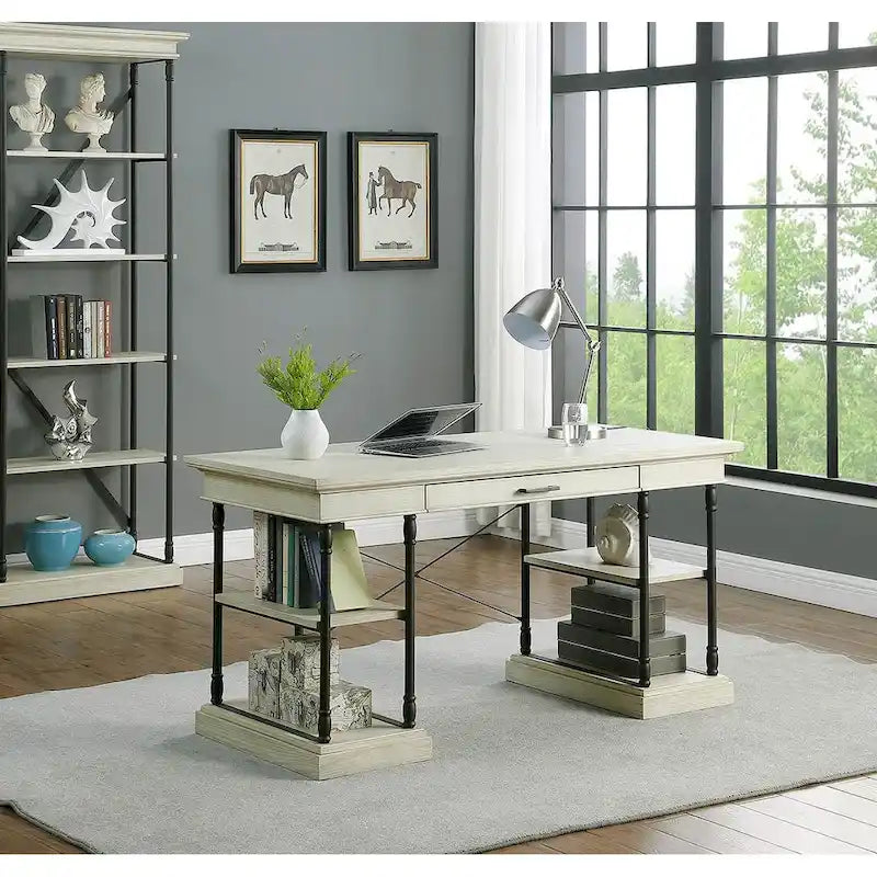 Bureau d'écriture en bois avec tiroir