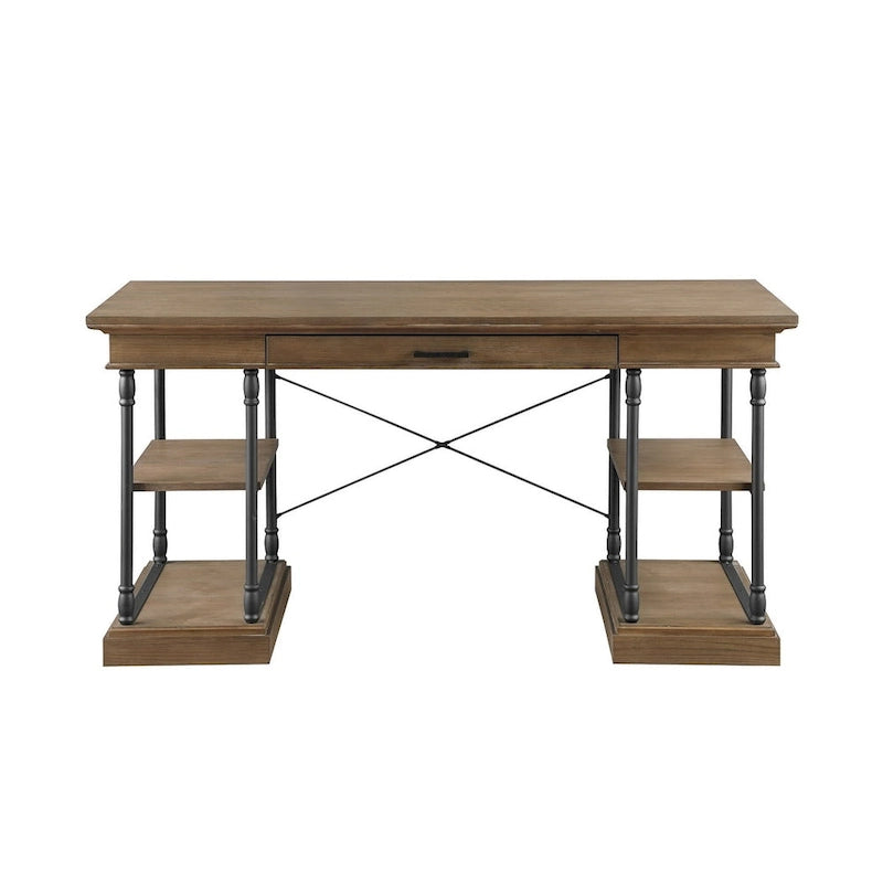 Bureau d'écriture en bois avec tiroir
