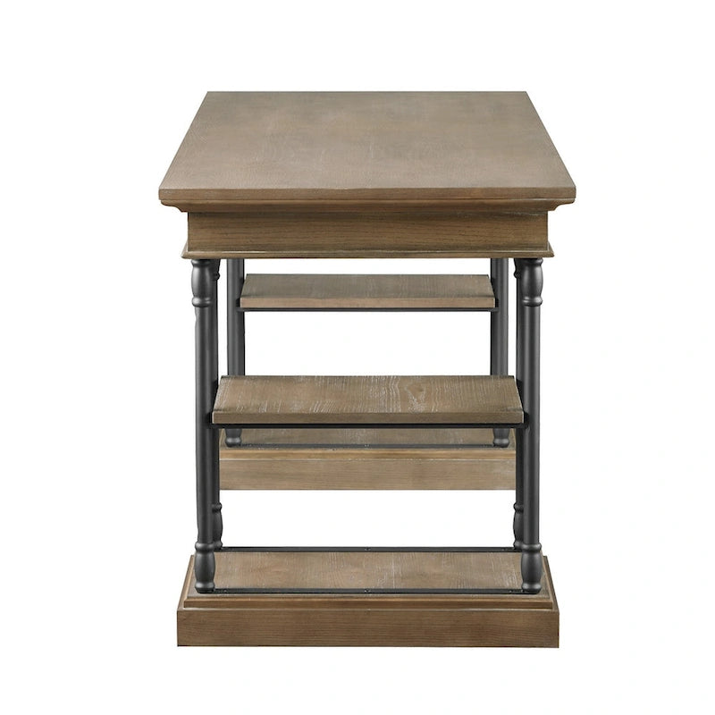 Bureau d'écriture en bois avec tiroir