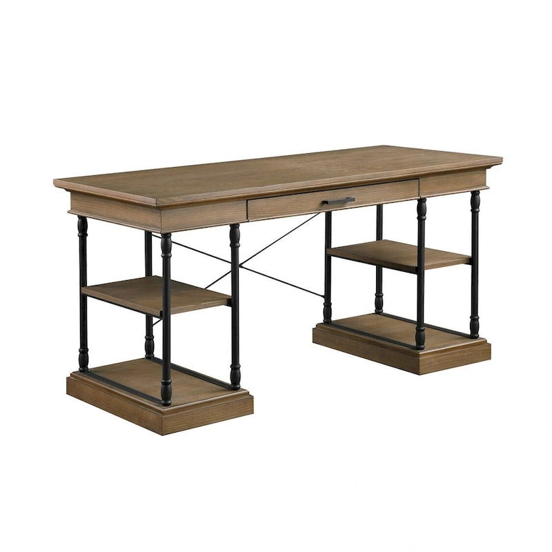 Bureau d'écriture en bois avec tiroir