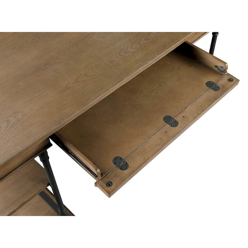 Bureau d'écriture en bois avec tiroir