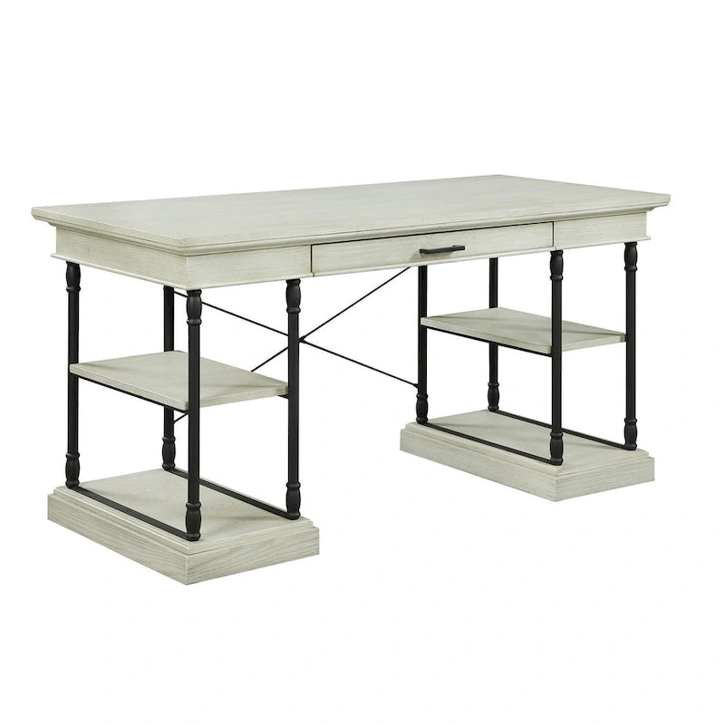 Bureau d'écriture en bois avec tiroir