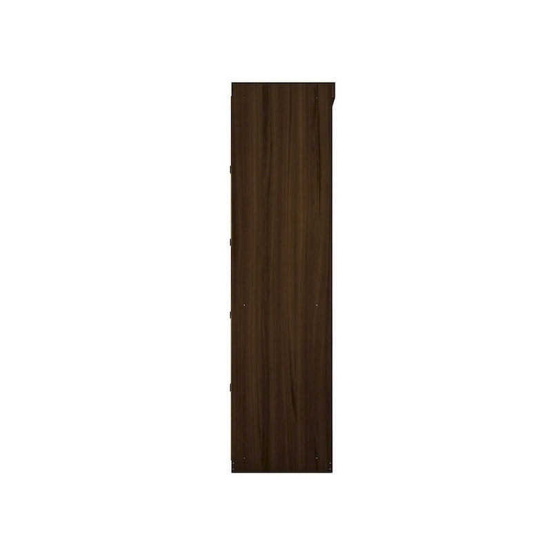 Armoire d'angle 3 sections modernes à 4 tiroirs, ensemble de 3