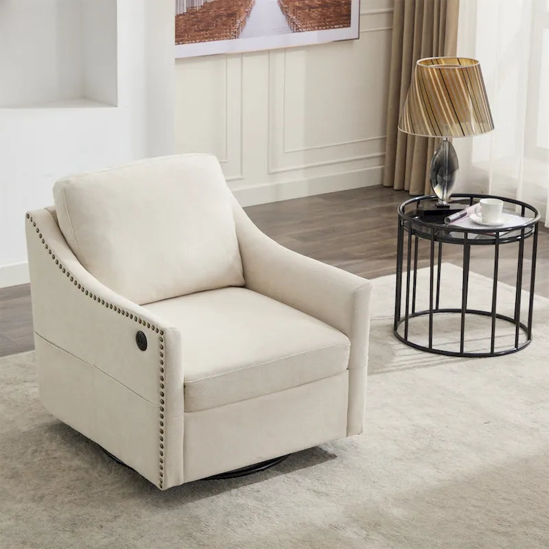 Fauteuil pivotant à 360 degrés