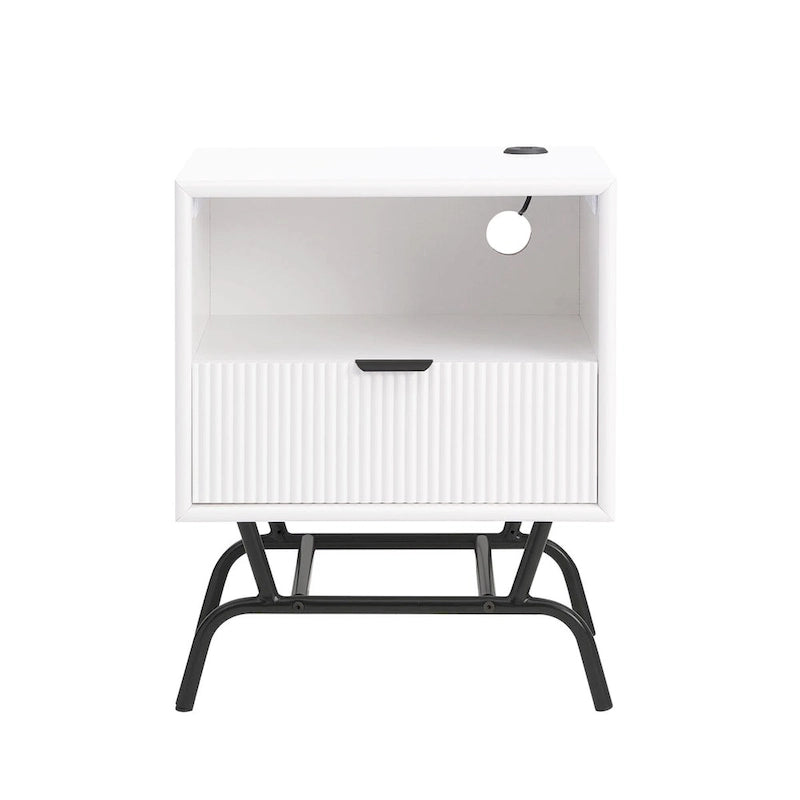 Ensemble de table basse et de table d'appoint modernes deux pièces