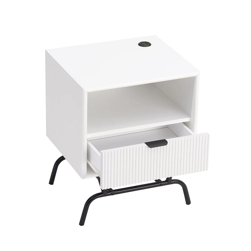 Ensemble de table basse et de table d'appoint modernes deux pièces