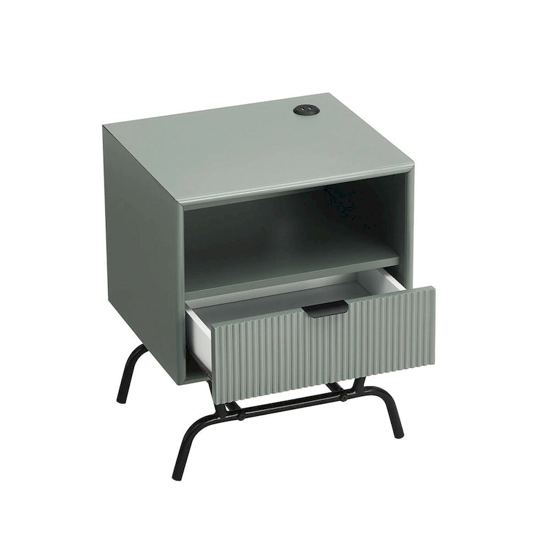Ensemble de table basse et de table d'appoint modernes deux pièces