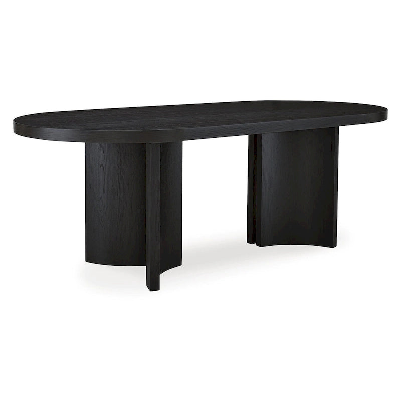 Table à manger noire