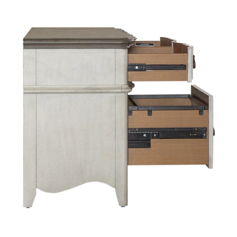 Crédence Blanc Antique - Largeur 56 x Profondeur 21 x Hauteur 30